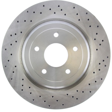 Centric Parts Standard Drilled Brake Rotor, 228.62103 228.62103